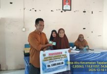 Pemdes Ahu Salurkan BLT Dana Desa Tahap VII–XII Tahun Anggaran 2025