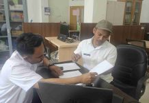 Tingkatkan Kepatuhan Pengadaan, Pengelola BMD Biro Organisasi Setda Sulbar Konsultasi RUP di Biro Barjas