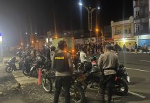 Polresta Mamuju Kerahkan 68 Personel, Antisipasi Balap Liar dan Gangguan Kamtibmas di Kota Mamuju