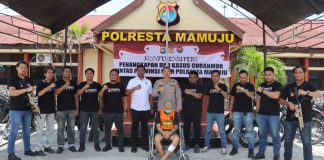 Timah Panas Hentikan Pelarian DPO Residivis Pelaku Curanmor Lintas Provinsi