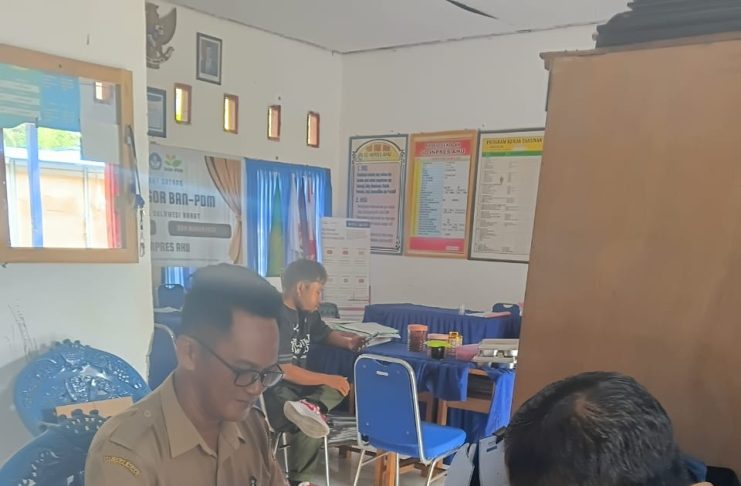 Kades Ahu Kecamatan Tapalang Barat, Jasmin, Silaturahmi ke SD Inpres Ahu Kabupaten Mamuju