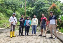 Dinas Perkimtanhub Sulbar Pasang Patok Lahan Persiapan Kawasan Imigrasi