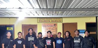 Terduga Pelaku Pelecehan seksual Anak Tiri Di Mamuju Berhasil Di Amankan Tim Resmob Polresta Mamuju.