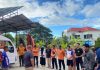 Kalaksa BPBD Sulbar Lepas TRC dan ASN untuk Persiapan Gladi Kesiapsiagaan di Polman