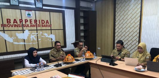 Bapperida, BPS dan DiskominfoSS Sulbar Konsolidasi Data untuk Perencanaan Pembangunan