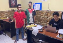 Satreskrim Polresta Mamuju Tangkap Dua Terduga Pelaku Kasus Pengeroyokan Aktivis Vendetta