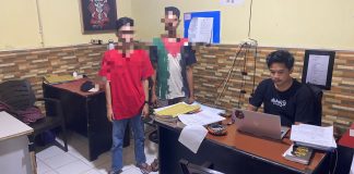 Satreskrim Polresta Mamuju Tangkap Dua Terduga Pelaku Kasus Pengeroyokan Aktivis Vendetta