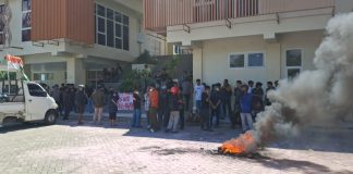 DEMO MELEDAK DI BWS SULBAR! Massa Tuduh Ada Program Fiktif dan Pergeseran Proyek Bendungan Tanpa Musyawarah