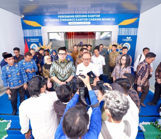 Gubernur Sulbar Apresiasi Gedung Taspen Mamuju, Jadi Contoh Bangunan Berwawasan Lingkungan