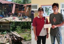 Gerak Cepat Pemdes Labuang Rano, Salurkan Bantuan untuk Korban Rumah Tertimpa Pohon Kelapa