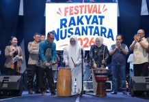 Festival Rakyat Nusantara 2026 Resmi Dibuka, Sekda Sulbar Sebut UMKM Penopang Ekonomi Daerah