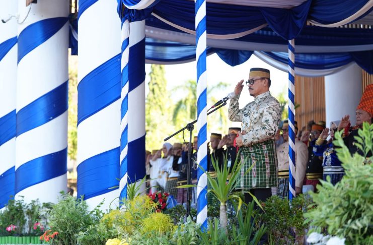 Gubernur Sulbar Hadiri Peringatan Hari Mamuju, Bumi Manakarra Terus Mengalami Kemajuan