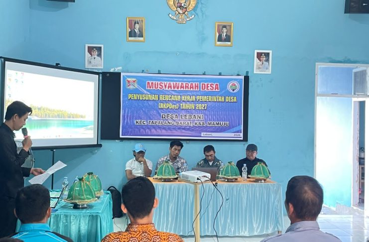 Pemdes Lebani Gelar Musyawarah Desa Penyusunan RKP Desa Tahun 2027, Warga Antusias Sampaikan Usulan Pembangunan