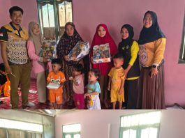 Pemdes Lebani Salurkan Makanan Bergizi di Enam Titik sebagai Upaya Cegah Stunting