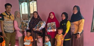 Pemdes Lebani Salurkan Makanan Bergizi di Enam Titik sebagai Upaya Cegah Stunting