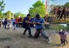 Semarak HUT RI ke-81, Biro PBJ Setda Sulbar Perkuat Kekompakan Lewat Permainan Tradisional