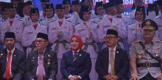 Suraidah Hadiri Pengukuhan 65 Paskibraka Sulbar, Pesan Jaga Disiplin dan Kekompakan