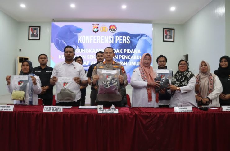 Polresta Mamuju Tangkap 15 Pelaku Kekerasan Seksual Terhadap Anak, Kapolresta : Pastikan Seluruh Pelaku Diproses Hukum