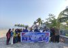 Semarak HUT ke-25 Partai Demokrat, DPC Demokrat Pasangkayu Gelar Gerakan Langit Biru Indonesia Asri di Pantai Bambaloka