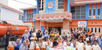 BPBD Sulbar Terima Kunjungan Studi TK Raudhatul Marwah, Ajak Anak Bermain dan Belajar Tentang Kebencanaan