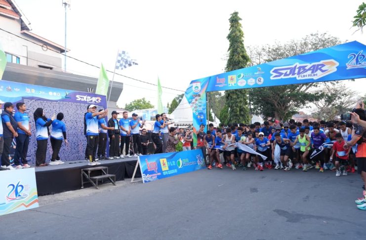 Sulbar Fun Run 2026 Semarakkan Hari Jadi ke-22 Provinsi Sulbar