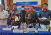 Lanal Mamuju Bongkar Dugaan Bahan Produksi Sabu di Polman, 885 Pil Boje dan 3 Kg Serbuk Diamankan