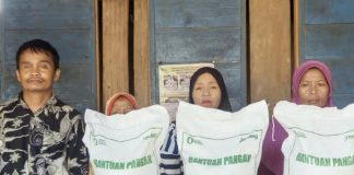Pemdes Bela Salurkan Bantuan Beras kepada 115 KPM, Masing-Masing Terima 3 Karung