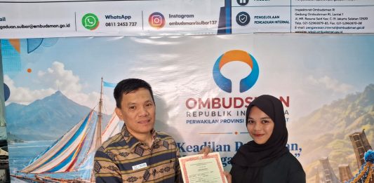 Ombudsman Sulbar Kawal Pengembalian Ijazah yang Ditahan Sebuah Perusahaan Swasta