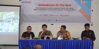 Ombudsman Sulbar Gelar Literasi Layanan Publik Bersama Masyarakat Kecamatan Simboro