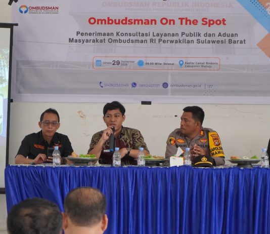 Ombudsman Sulbar Gelar Literasi Layanan Publik Bersama Masyarakat Kecamatan Simboro