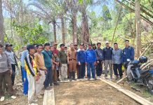 Camat Tapalang Barat Tinjau Batas Desa, Sungai Ahu Disebut Jadi Pembatas Desa Antara Tanete Pao dan Labuang Rano