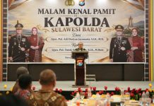 Malam Kenal Pamit Kapolda Sulbar, Gubernur Suhardi Duka: Peran Polisi Sangat Tinggi Sukseskan Pembangunan, Perlu Sinergi Kuat